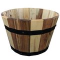 Avera Home Goods 13x825RND Barr Planter AWP304130